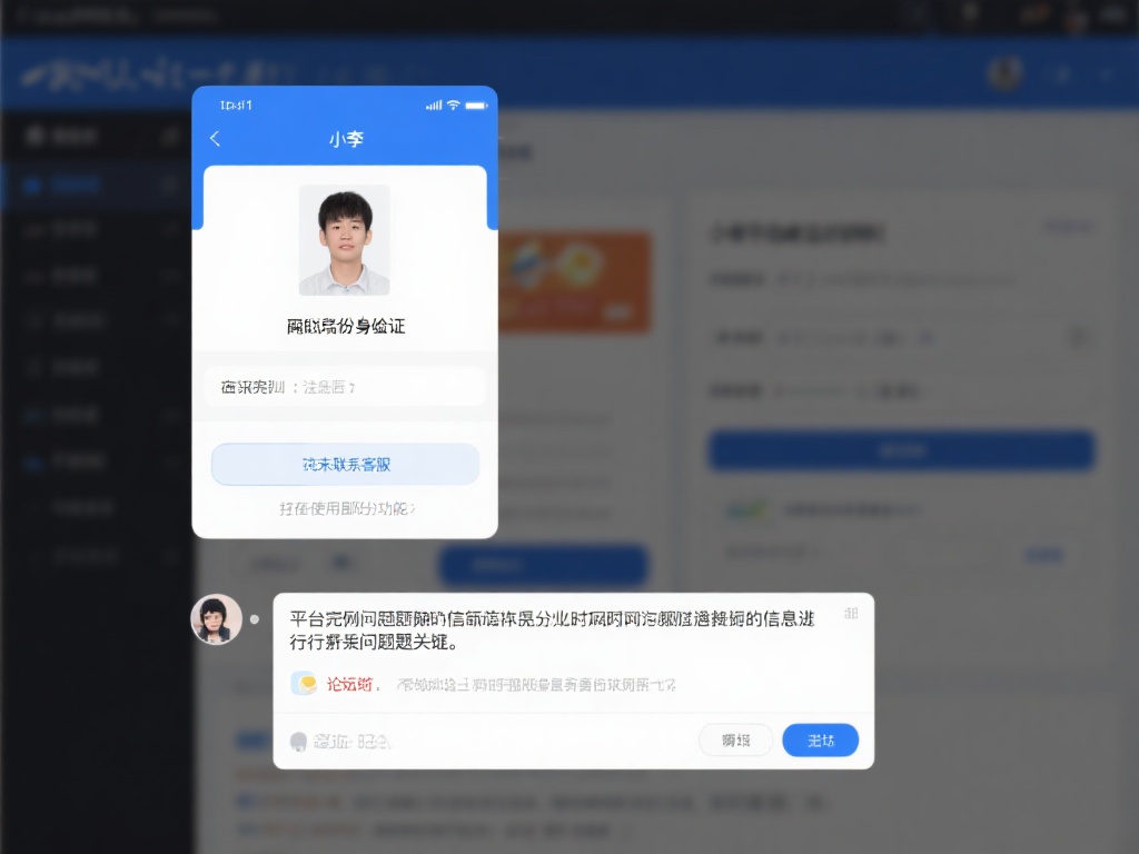 以一个案例为例，小李在某平台注册后，因为未完成身份